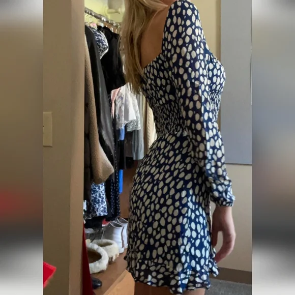 Reformation Women's Rue Mini Dress - Picture 9 of 12